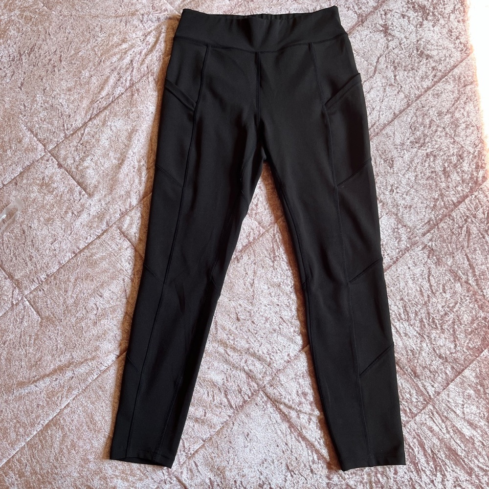 POP Fit Black Stretchy Pants -with pockets- Size M